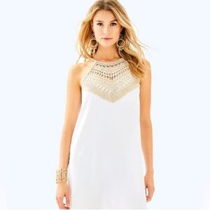 Lilly Pulitzer Pearl Soft Shift dress Resort White